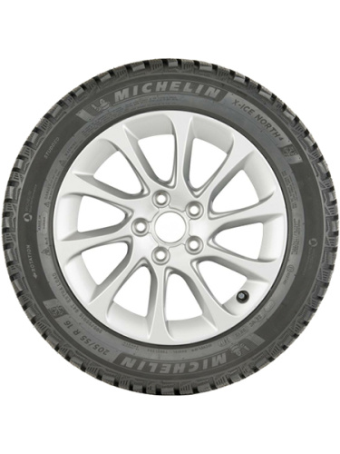 фото протектора и шины X-Ice North 4 Шина Michelin X-Ice North 4 225/45 R17 94T