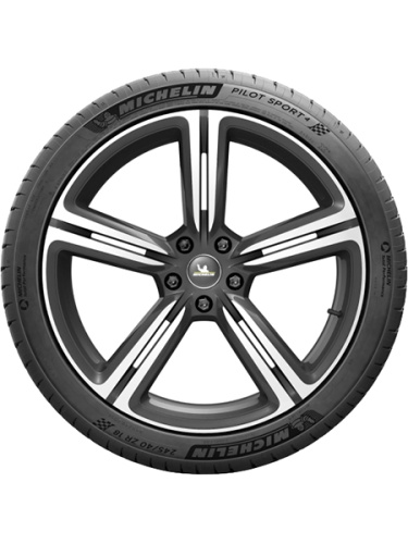 фото протектора и шины Pilot Sport 4 Шина Michelin Pilot Sport 4 245/40 R20 99Y Runflat